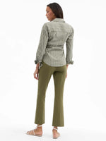 Veronica Beard Devra Striped Button-Down Shirt