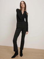 Veronica Beard Dell Scuba Slim-Leg Pant