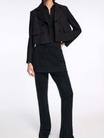 Dorothee Schumacher Emotional Essence Cropped Double Breasted Jacket