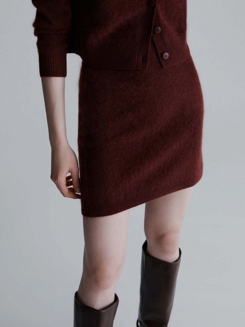 Marella Bow2 Knitted Skirt