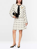 Marc Cain Flared Skirt w. Polka Dots