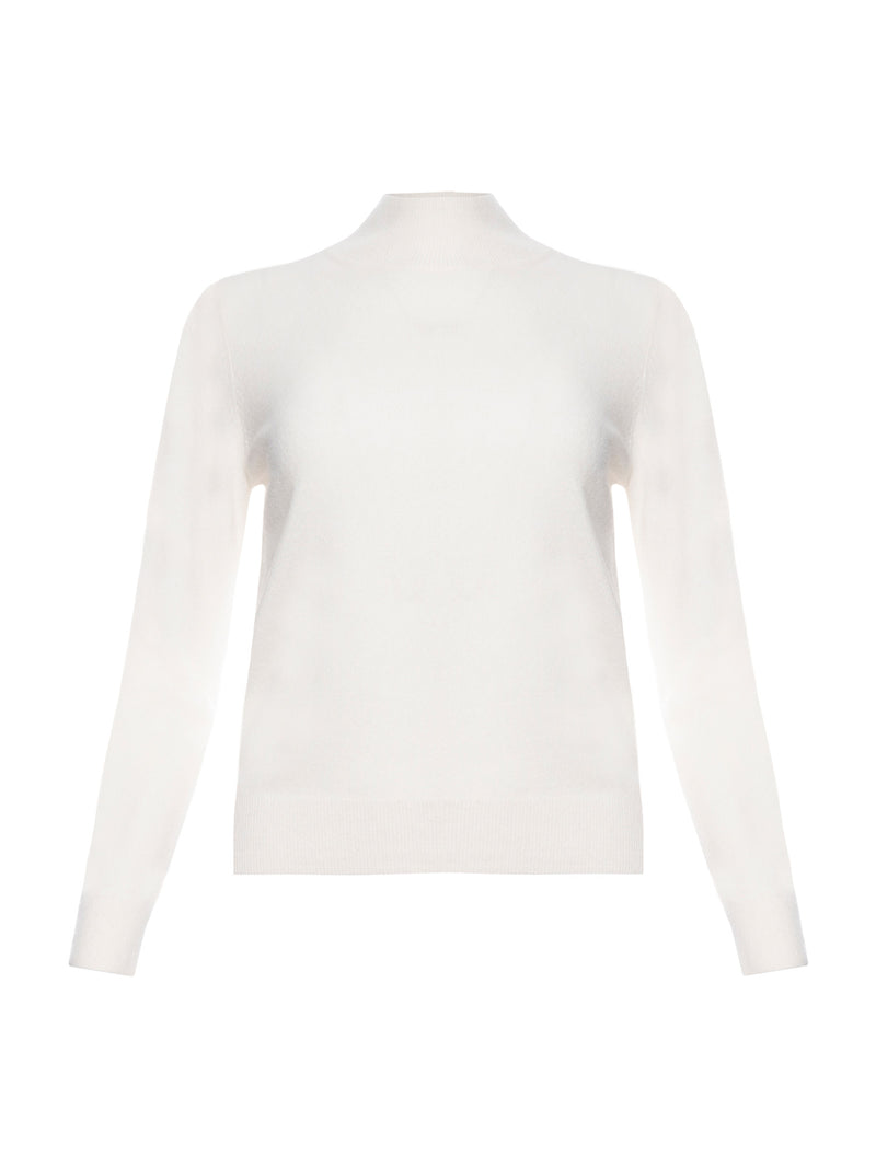 Repeat Sweater with Ribbed Collar