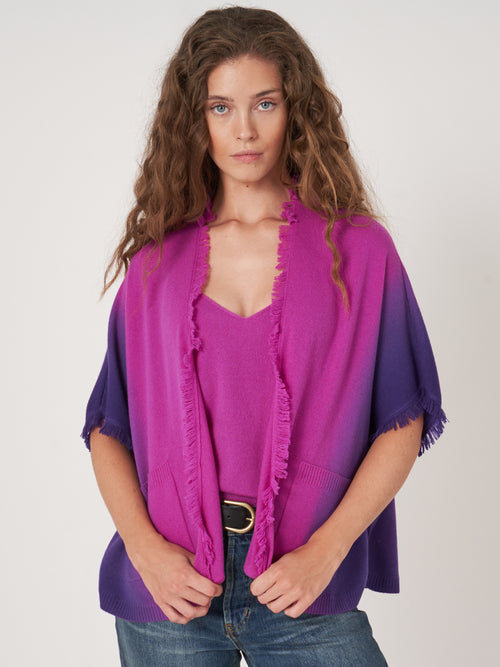 Repeat Organic Knitted Poncho