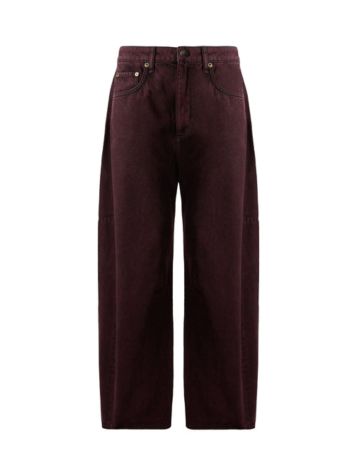 Rag &amp; Bone Charlie High- Rise Barrel Jeans