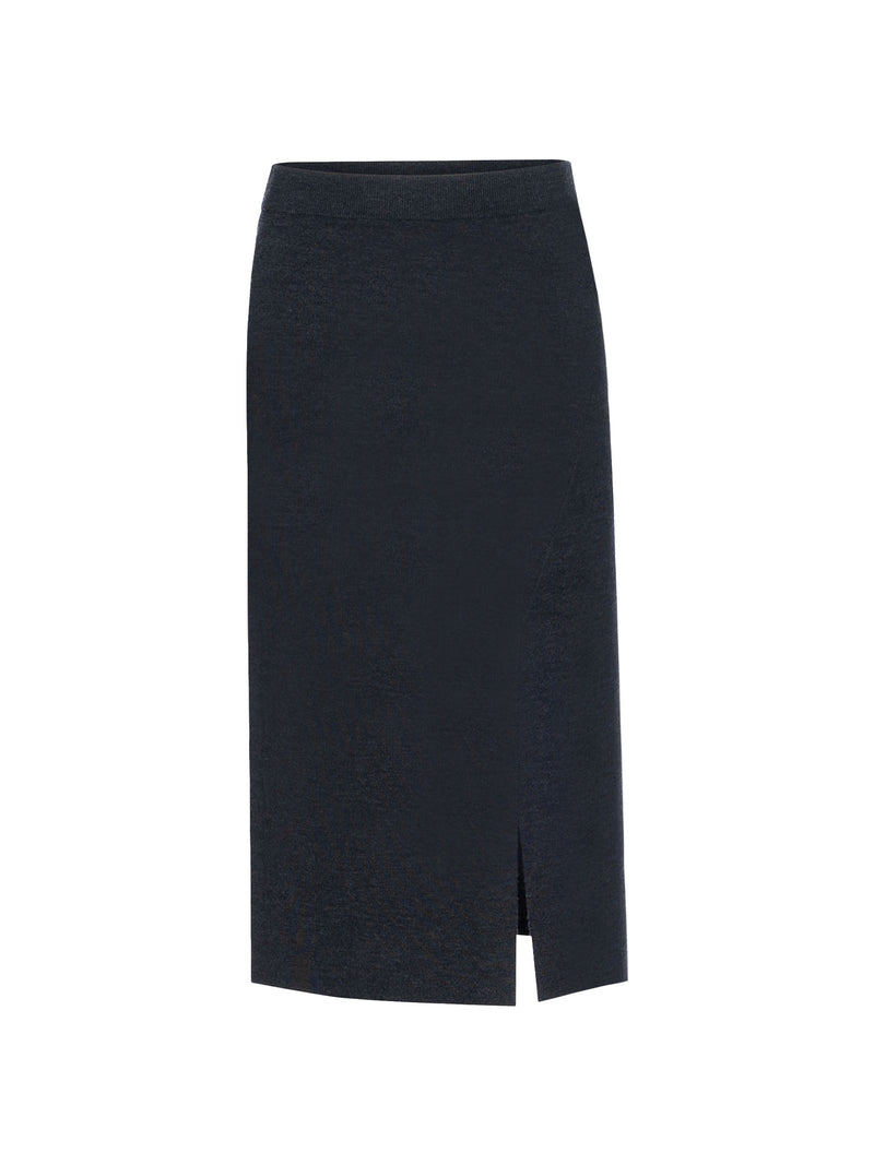 Repeat Skirt with Front Slit