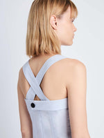 Proenza Schouler x White Label Edie Dress in Tie Dye Poplin