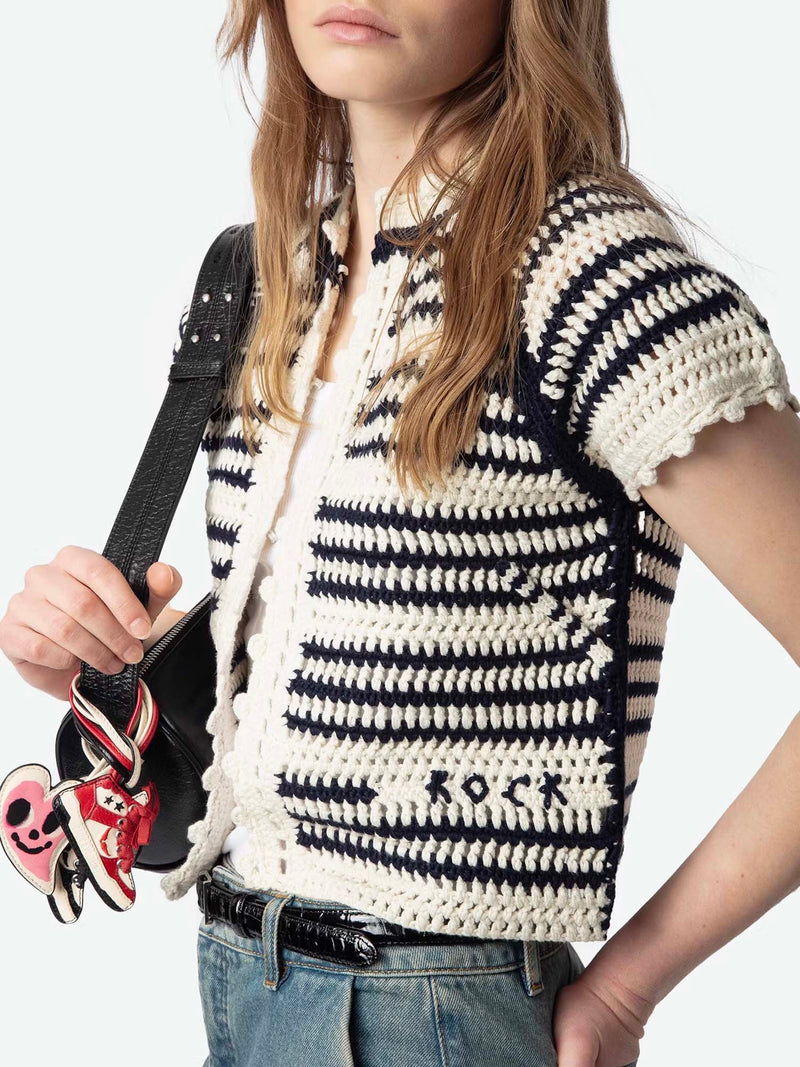 Zadig &amp; Voltaire Zelie Crochet Cardigan