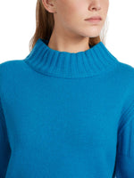 Marc Cain Sports Mock Neck Ribbed Sweater