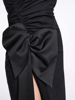 Dorothee Schumacher Poplin Power Sleeveless Dress with Satin Bow