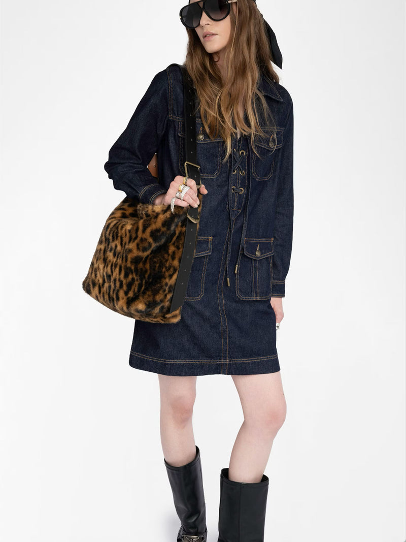 Zadig &amp; Voltaire Remacha Denim Dress