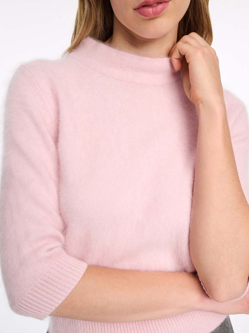 Dorothee Schumacher Fluffy Statement Elbow Sleeve Top