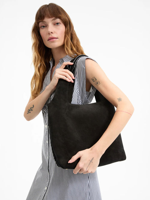 Veronica Beard Suede Sling Bag
