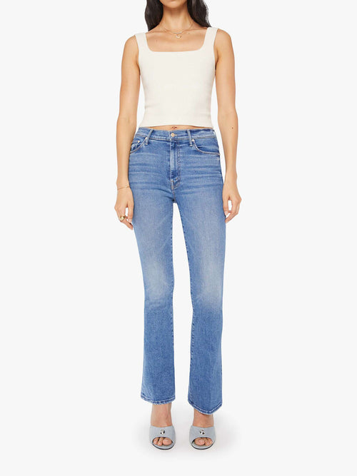 Mother High Waisted Weekender Skimp Jeans