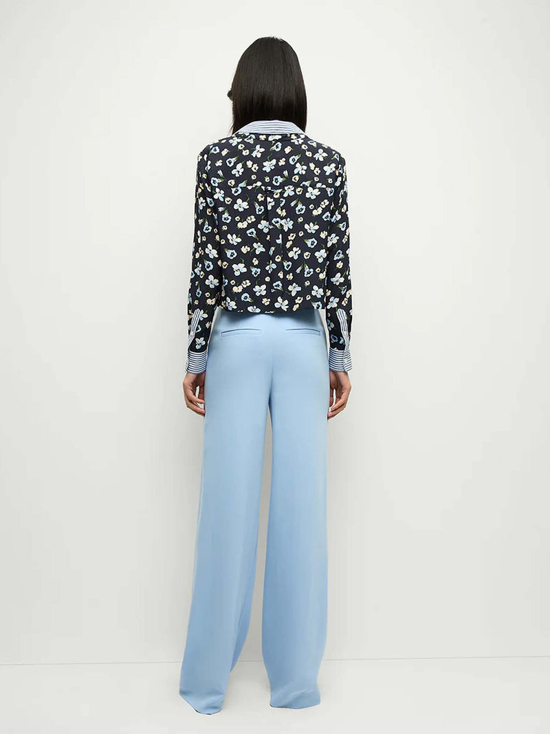 Veronica Beard Maia Double Collar Top