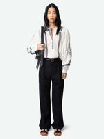 Zadig &amp; Voltaire Tigy Kozak Blouse