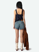 Zadig &amp; Voltaire Celite Tomboy Top
