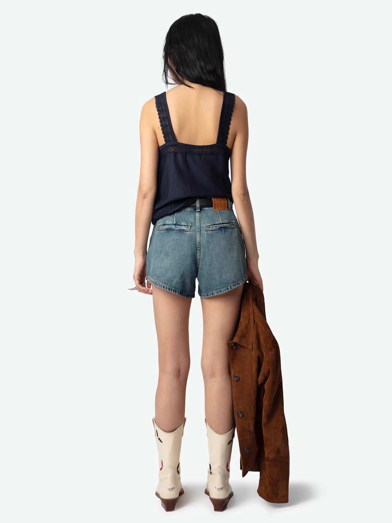 Zadig &amp; Voltaire Celite Tomboy Top