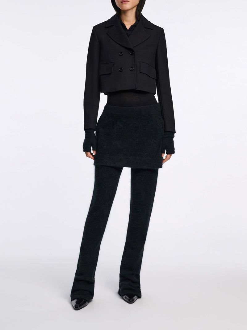 Dorothee Schumacher Emotional Essence Cropped Double Breasted Jacket