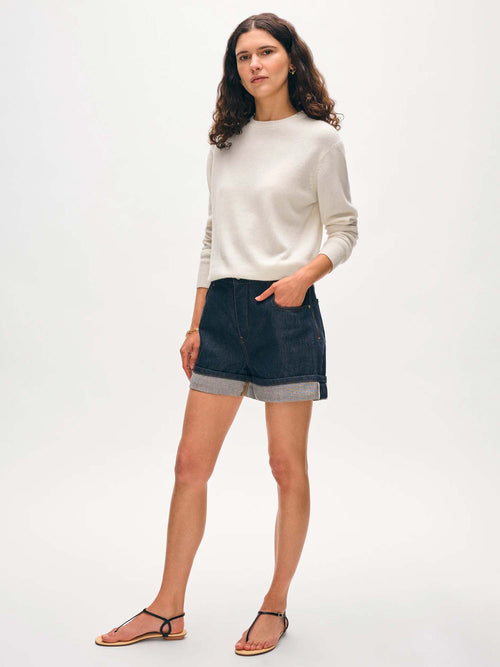White + Warren Cashmere Crew Sweater