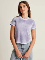 Patrick Assaraf Classic Reverse Spray Baby Tee