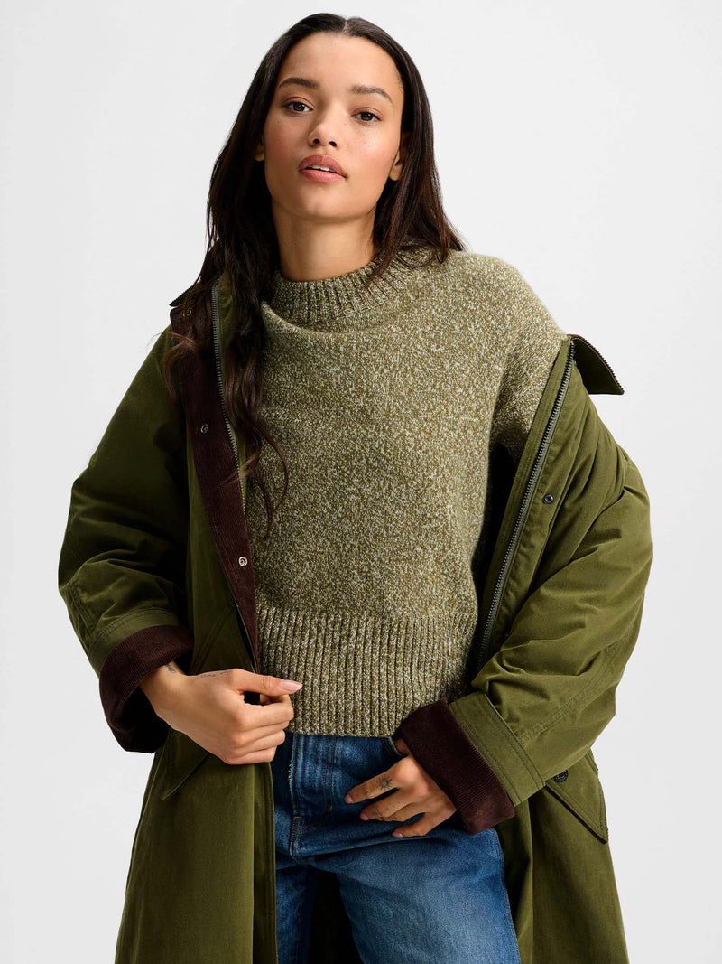Veronica Beard Dietz Wax Coated Field Jacket