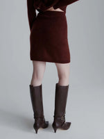 Marella Bow2 Knitted Skirt