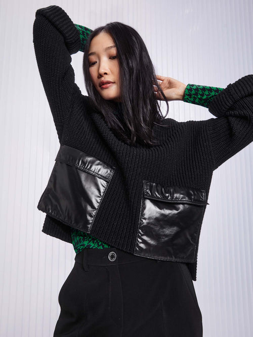 Marc Cain Sports Shiny Patch Sweater