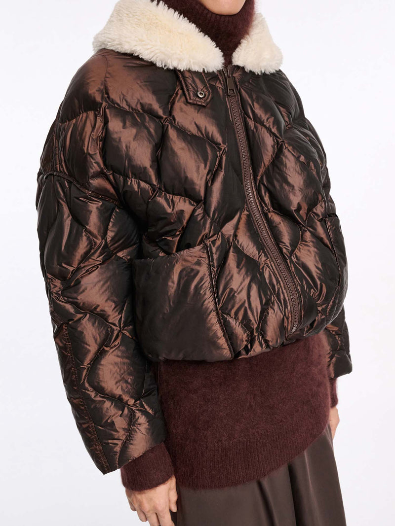 Dorothee Schumacher Cozy Coolness Shearling Jacket