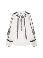 Zadig &amp; Voltaire Tigy Kozak Blouse