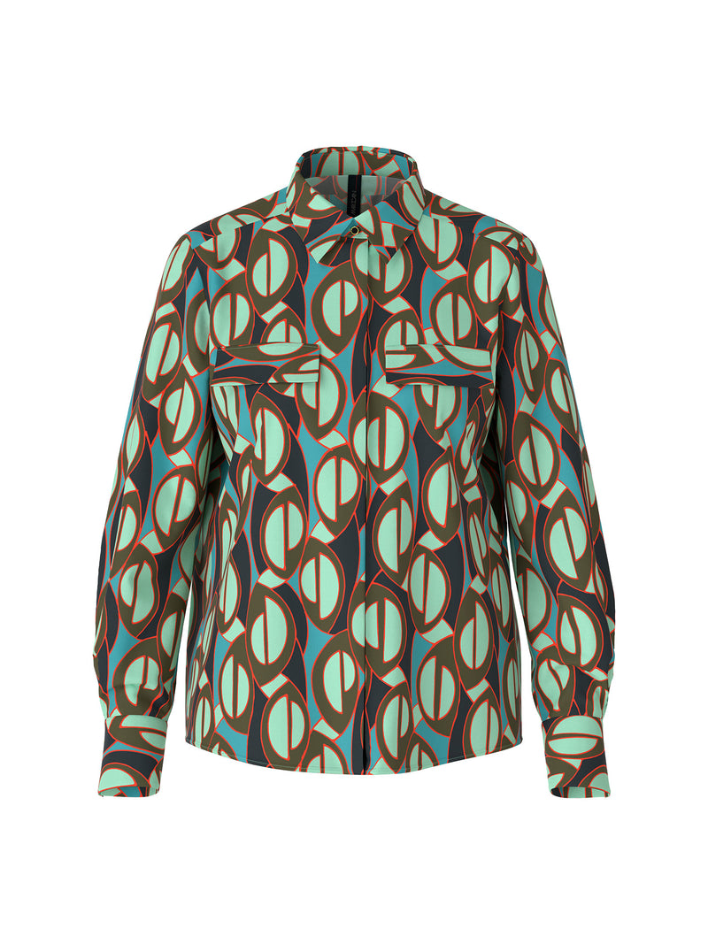 Marc Cain Colourful Patterned Blouse