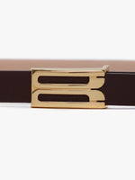 Victoria Beckham Smooth Leather Regular Frame Belt