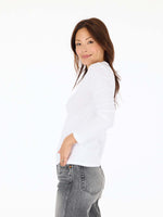 Kerri Rosenthal Long Sleeve Rib Tee