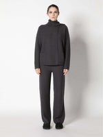 Sminfinity Garter Palazzo Pants Coal