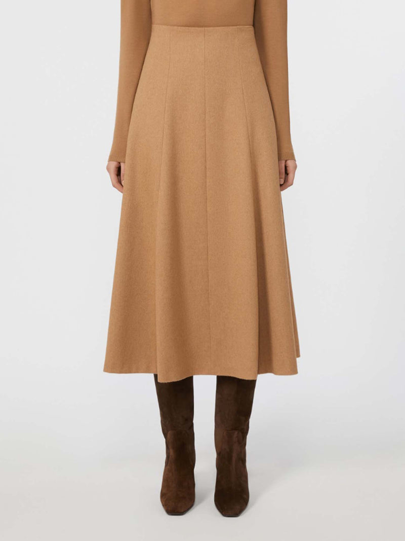 Max Mara Geneve Light Sable Skirt