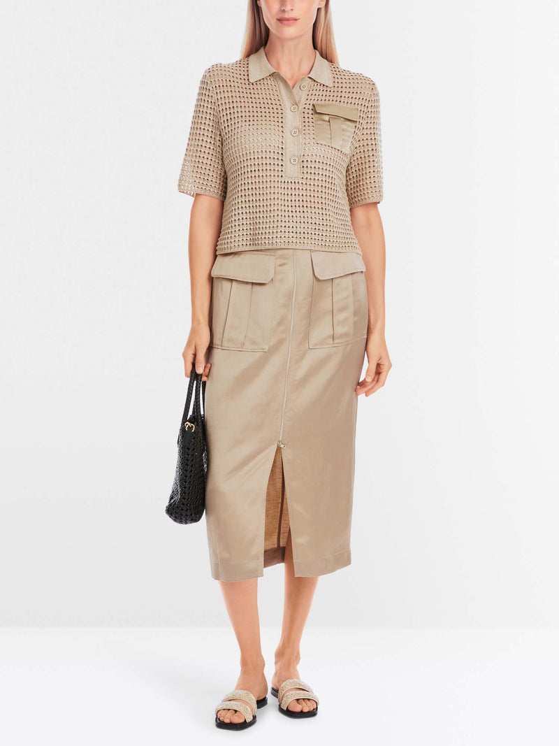Marc Cain Rethink Together Knit Polo Shirt