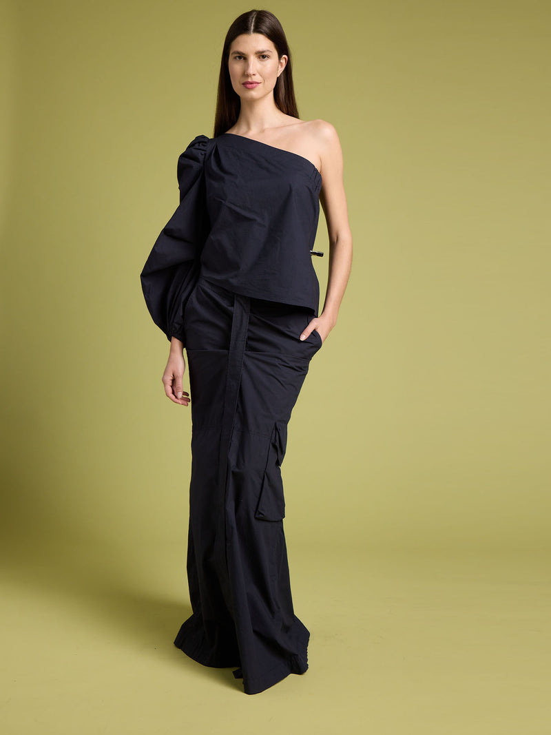 Dorothee Schumacher One-Sided Poplin Power Blouse