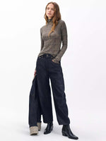Rag &amp; Bone Shaw Panelled Long Sleeve Plaid Tee