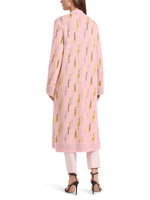Marc Cain Long Knitted Cardigan Soft Powder Pink