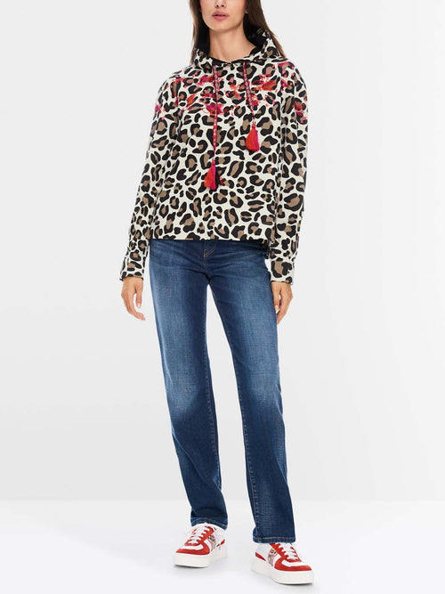 Marc Cain Sports Leopard Print Sweatshirt