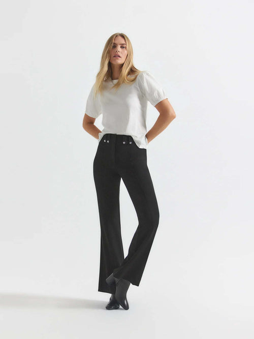Derek Lam 10 Crosby Dawson Flare Trouser