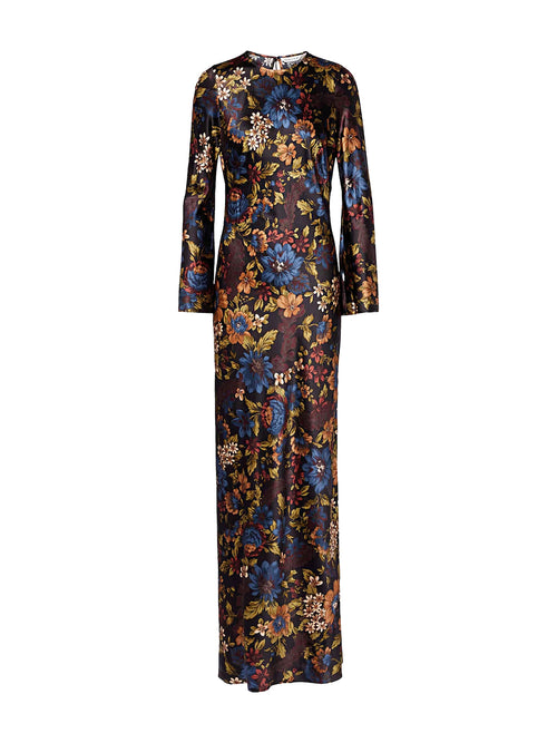 Veronica Beard Gemma Silk Blend Maxi Dress