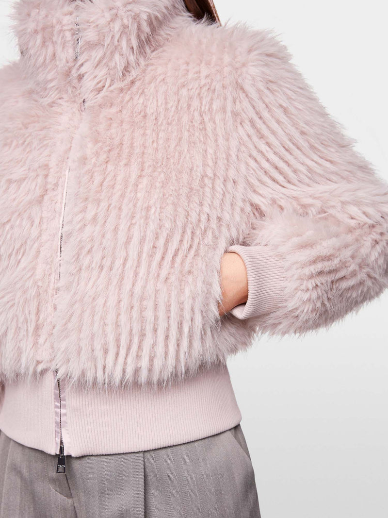 Marc Cain Short Faux Fur Jacket