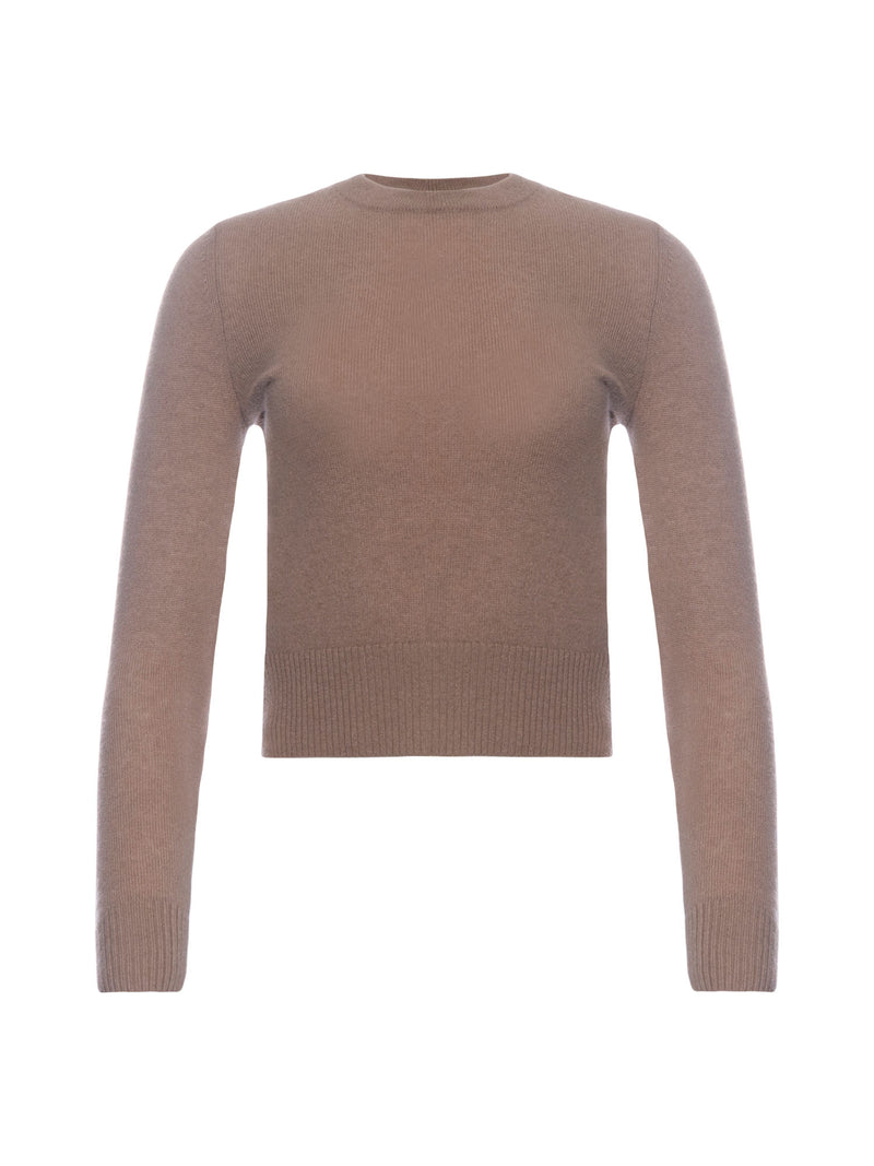 White + Warren Shrunken Classic Cashmere Crewneck