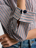 Veronica Beard Draymond Striped Shirt