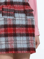 N&deg;21 Checked Mini Skirt