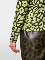 Marc Cain Sports Long Sleeved Leopard Print Top