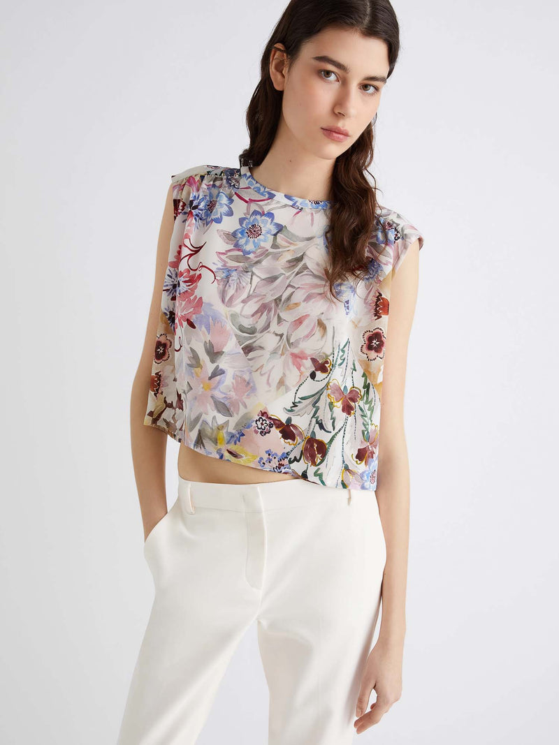 Marella Scozia Silk Top