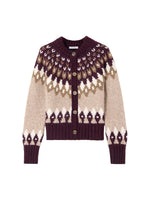 Veronica Beard Christina Fair Isle Cardigan