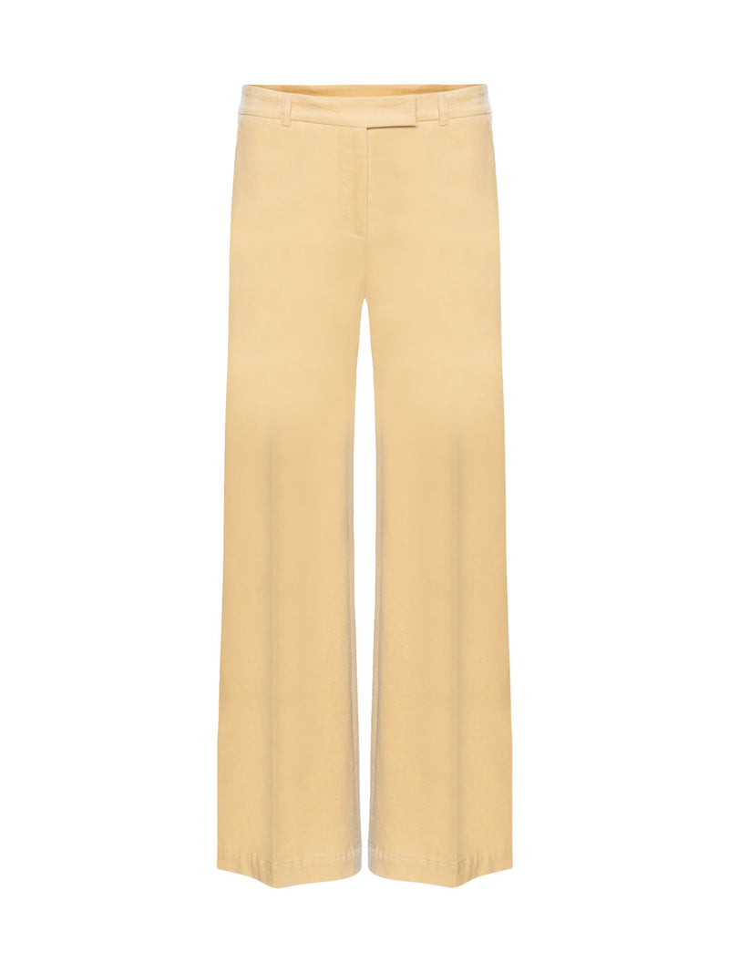QL2 Teodora Classic Straight Leg Corduroy Pants
