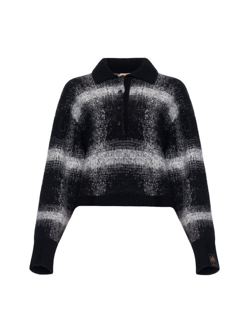 N&deg;21 Checked Knit Sweater